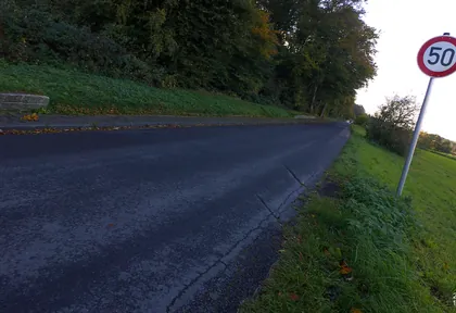 Route photo at kilometre 26.4