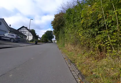 Route photo at kilometre 7.8