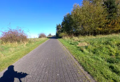 Route photo at kilometre 19.8