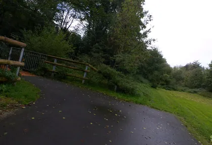Route photo at kilometre 6.4