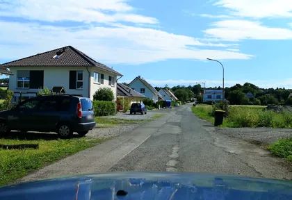 Route photo at kilometre 0.8