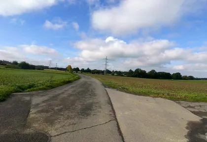 Route photo at kilometre 8.8