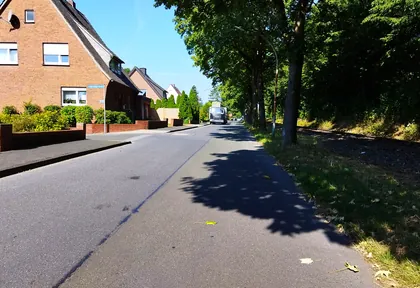 Route photo at kilometre 17