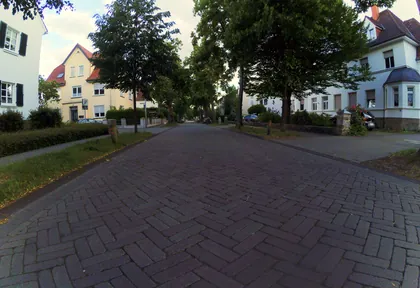 Route photo at kilometre 37.6
