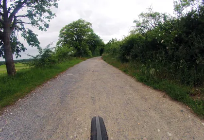 Route photo at kilometre 30
