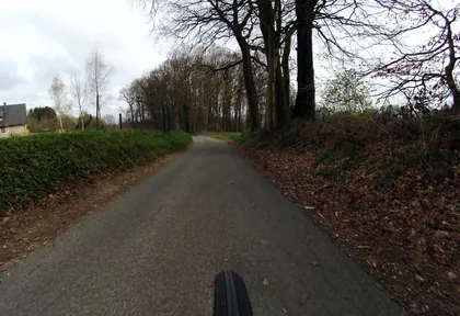 Route photo at kilometre 1.6