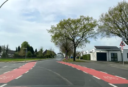 Streckenfoto bei Kilometer 2,6