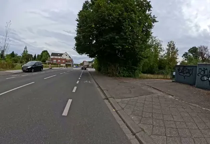 Streckenfoto bei Kilometer 0,4