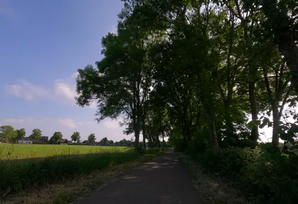 Streckenfoto bei Kilometer 16,6
