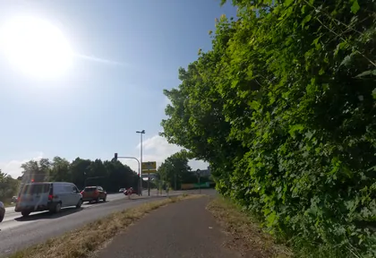Streckenfoto bei Kilometer 26,8