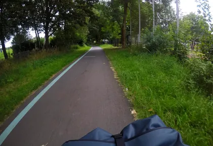 Streckenfoto bei Kilometer 13,4