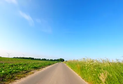 Streckenfoto bei Kilometer 17,2