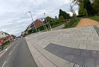Streckenfoto bei Kilometer 54,4