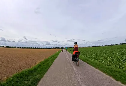 Streckenfoto bei Kilometer 6,6