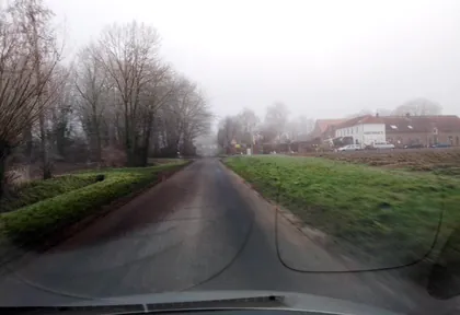 Streckenfoto bei Kilometer 25,2