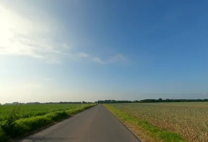 Streckenfoto bei Kilometer 18,4