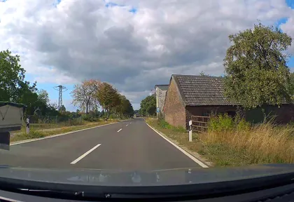 Streckenfoto bei Kilometer 28,4