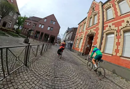 Streckenfoto bei Kilometer 9,6