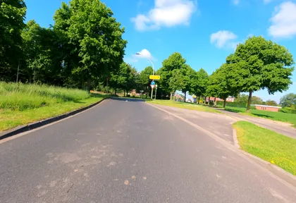 Streckenfoto bei Kilometer 1