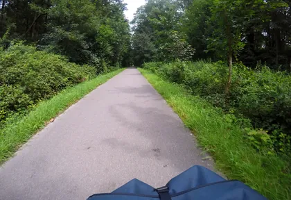 Streckenfoto bei Kilometer 22,4