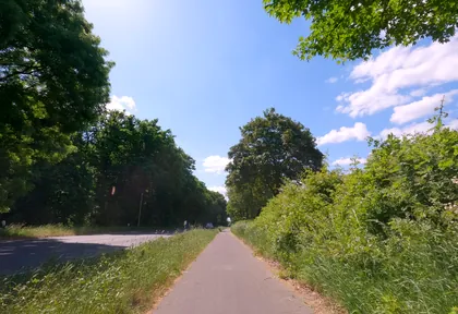Streckenfoto bei Kilometer 5,4