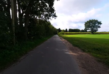 Streckenfoto bei Kilometer 4,8