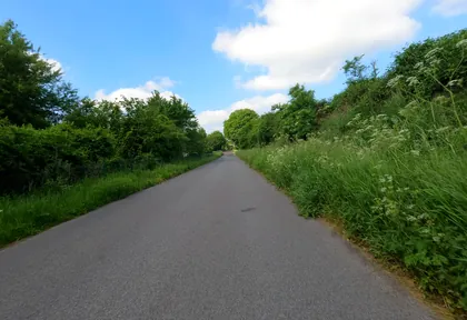 Streckenfoto bei Kilometer 21,8