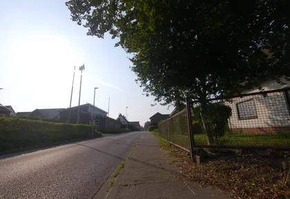 Streckenfoto bei Kilometer 12,6