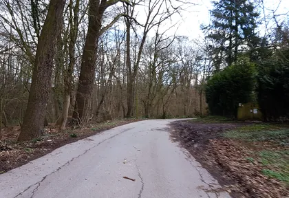 Streckenfoto bei Kilometer 30,2