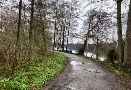Streckenfoto bei Kilometer 24,8