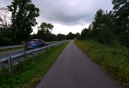 Streckenfoto bei Kilometer 31,1
