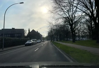 Streckenfoto bei Kilometer 19