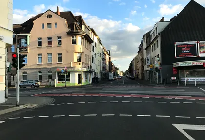 Streckenfoto bei Kilometer 21,4