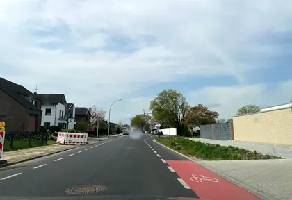 Streckenfoto bei Kilometer 2,7