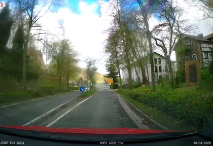 Streckenfoto bei Kilometer 26,9
