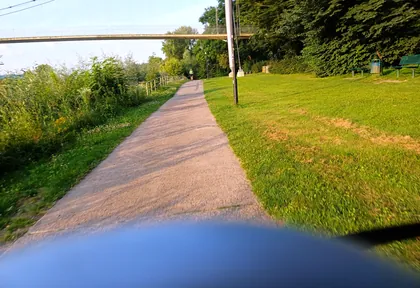 Streckenfoto bei Kilometer 3,2