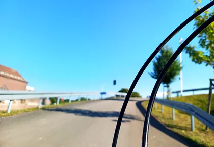 Streckenfoto bei Kilometer 0,2