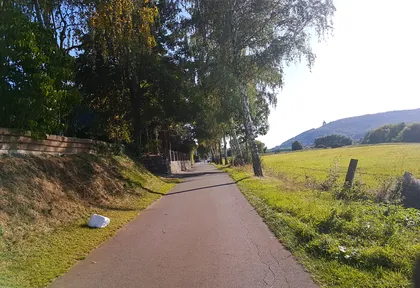 Streckenfoto der Route Minden, Porta Westfalica und Weser