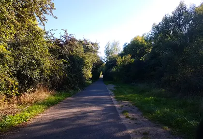 Streckenfoto bei Kilometer 7,2