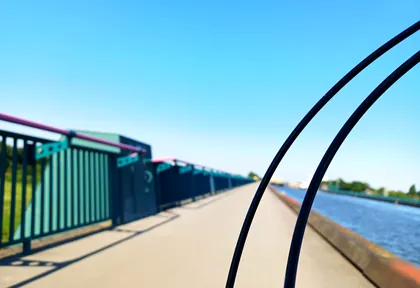Streckenfoto bei Kilometer 1