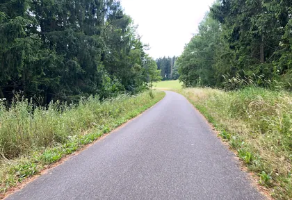 Streckenfoto bei Kilometer 22,8