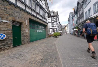 Streckenfoto bei Kilometer 0,1
