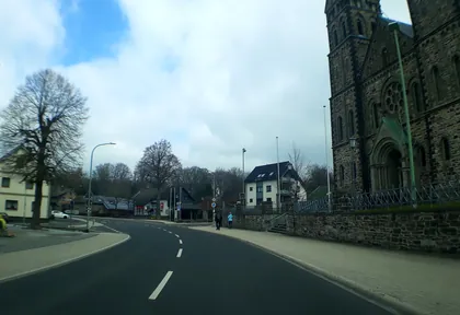 Streckenfoto bei Kilometer 17,6