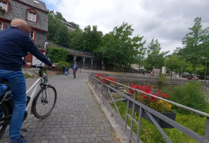 Streckenfoto bei Kilometer 0,4