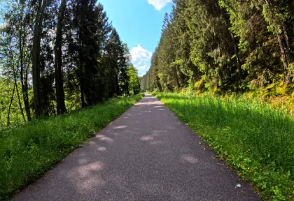 Streckenfoto bei Kilometer 20