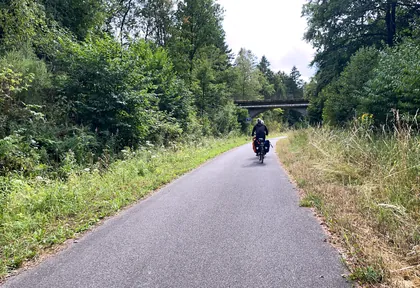 Streckenfoto bei Kilometer 24,4