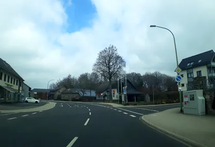 Streckenfoto bei Kilometer 17,6