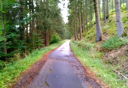 Streckenfoto bei Kilometer 13,7