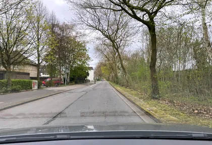 Streckenfoto bei Kilometer 8,2
