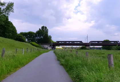 Streckenfoto bei Kilometer 22,4